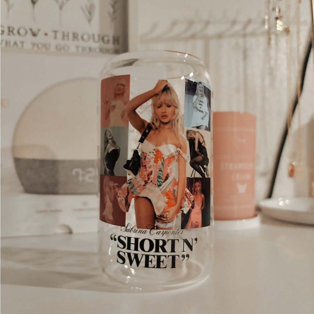 Sabrina Carpenter 'Short N Sweet' Glass